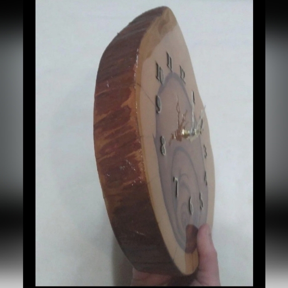 NEW Handmade Clock Made From Utah Juniper Rounds - Picture 6 of 8